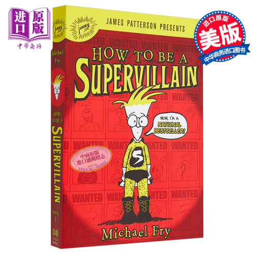 【中商原版】怎样成为一个大坏蛋 英文原版 How to Be a Supervillain Michael Fry 幽默漫画