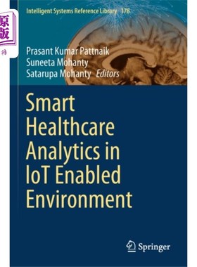 海外直订医药图书Smart Healthcare Analytics in IoT Enabled Enviro... 物联网环境中的智能医疗保健分析