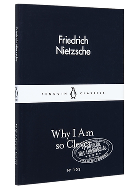 预售 LBS 102 Why I Am so Clever 英文原版 小黑书 102 尼采 为什么我那么聪明 Nietzsche 企鹅小黑书 经典名著【中商原版】