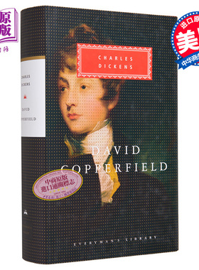 现货 大卫 科波菲尔 狄更斯 Everymans Library Classics David Copperfield 英文原版 Charles Dickens 经典 文学【中商原版】