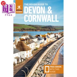 eBook 粗略指南：电子书旅游指南 Cornwall Travel and Guide Devon 德文郡和康沃尔 海外直订The with Rough