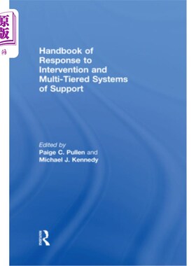 海外直订Handbook of Response to Intervention and Multi-Tiered Systems of Support 干预反应和多层支持系统手册