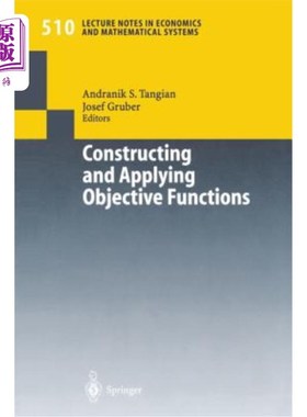 海外直订Constructing and Applying Objective Functions: Proceedings of the Fourth Interna 目标函数的构造与应用：第四