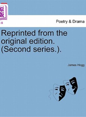 海外直订Reprinted from the original edition. (Second series.). 从原版再版。(第二季)。