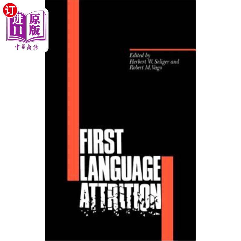 海外直订First Language Attrition 母语损耗