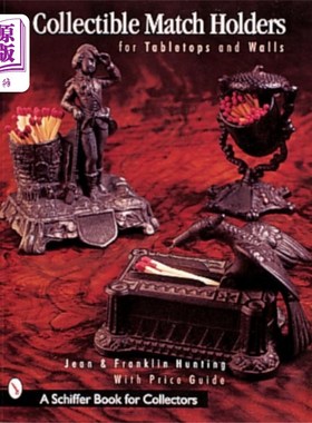 海外直订Collectible Match Holders: For Tablets and Walls 可收集的火柴持有者:用于平板电脑和墙壁