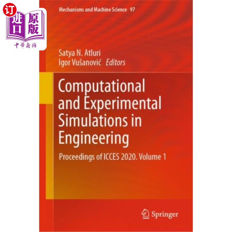 海外直订Computational and Experimental Simulations in En... 工程计算与实验模拟“，