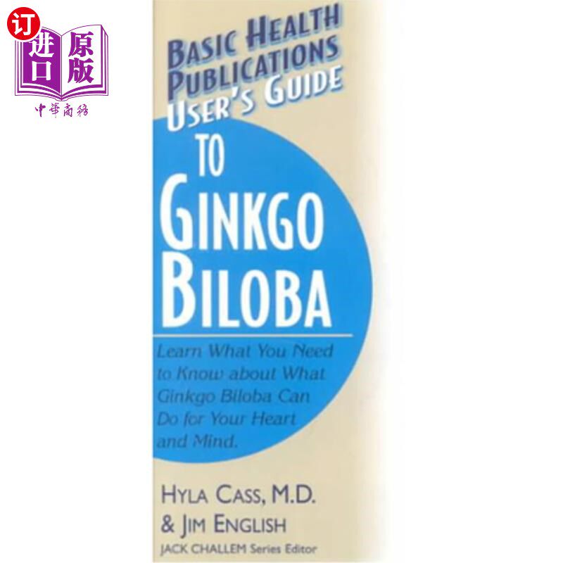 海外直订医药图书User's Guide to Ginkgo Biloba 银杏叶用户指南