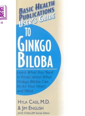 海外直订医药图书User's Guide to Ginkgo Biloba 银杏叶用户指南