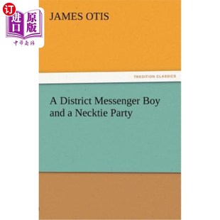 Boy and 海外直订A Party Messenger Necktie 地区信使和领带派对 District