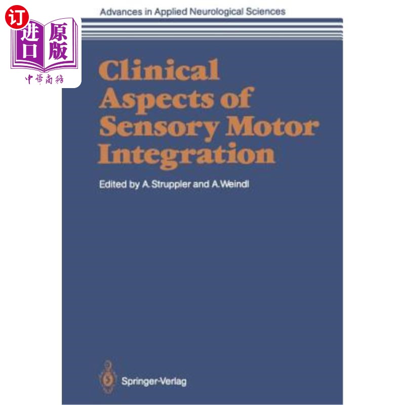 海外直订医药图书Clinical Aspects of Sensory Motor Integration 感觉运动统合的临床研究