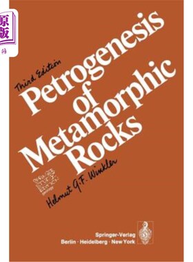 海外直订Petrogenesis of Metamorphic Rocks 变质岩的成因
