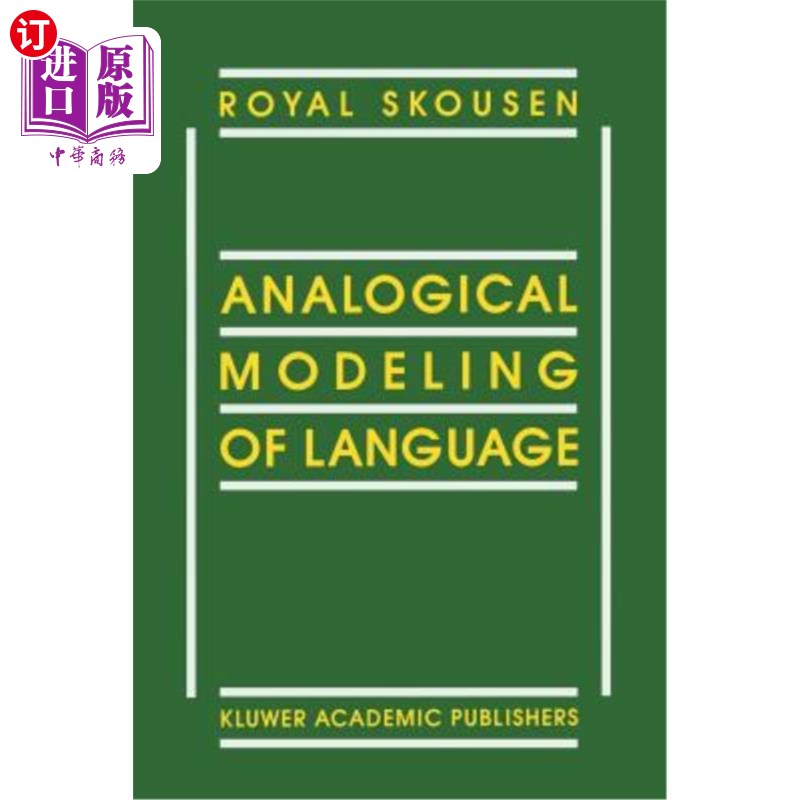 海外直订Analogical Modeling of Language 语言的类比建模