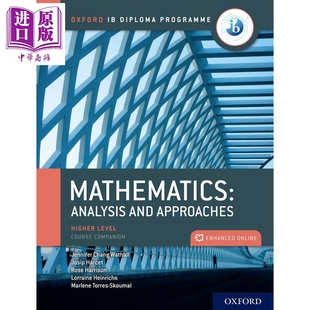 and Course Print IB文凭课程数学在线课程书包含答案 牛津出版 Enhanced Mathematics Pack Book Online 中商原版 Route