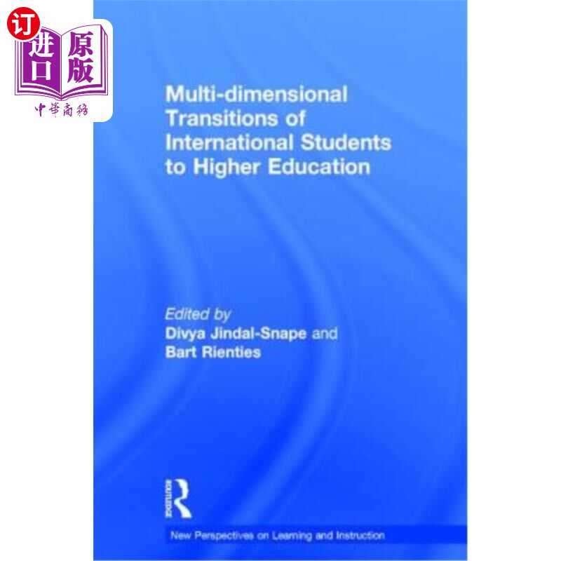 海外直订Multi-dimensional Transitions of International Students to Higher Education 国际学生向高等教育的多维度转变