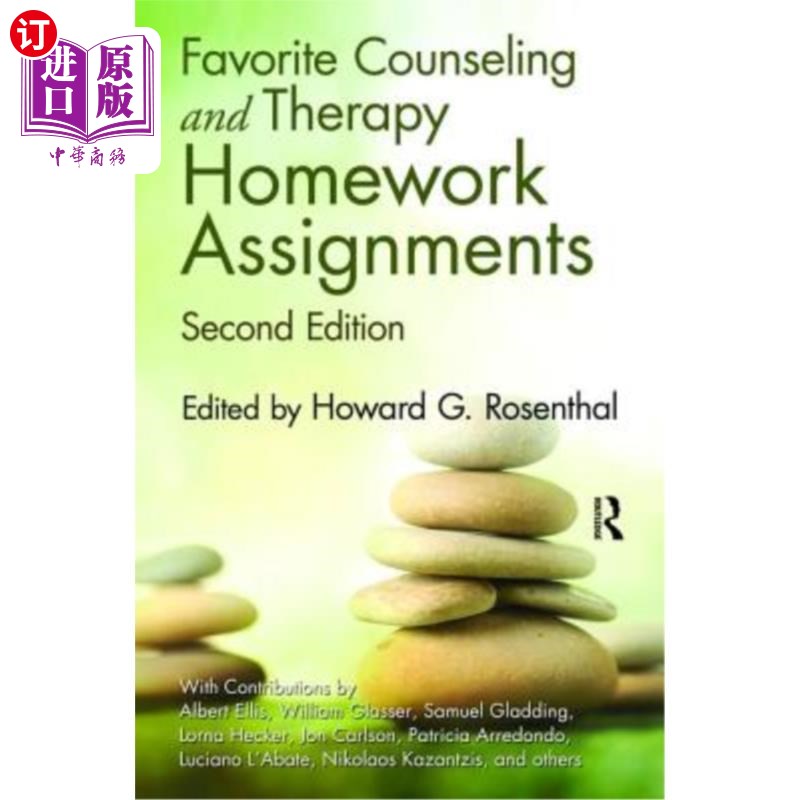 海外直订医药图书Favorite Counseling and Therapy Homework Assignments 最喜欢的咨询和治疗家庭作业