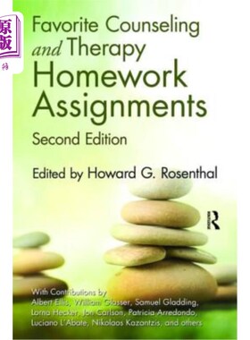 海外直订医药图书Favorite Counseling and Therapy Homework Assignments 最喜欢的咨询和治疗家庭作业