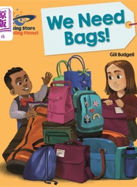 海外直订Reading Planet - We Need Bags - Red B: Galaxy 阅读星球-我们需要袋子-红色B:银河系