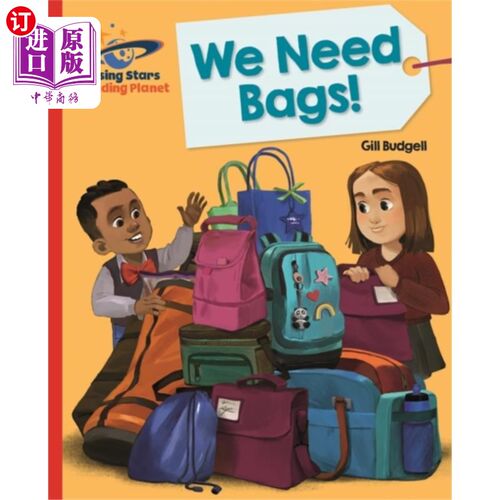 海外直订Reading Planet - We Need Bags - Red B: Galaxy 阅读星球-我们需要袋子-红色B:银河系