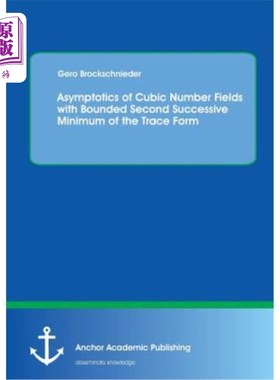 海外直订Asymptotics of Cubic Number Fields with Bounded Second Successive Minimum of the