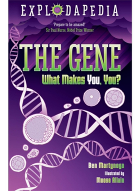 预售 爆炸百科系列 基因 Explodapedia The Gene 英文原版 Ben Martynoga 科学百科 科普与科学通识【中商原版】
