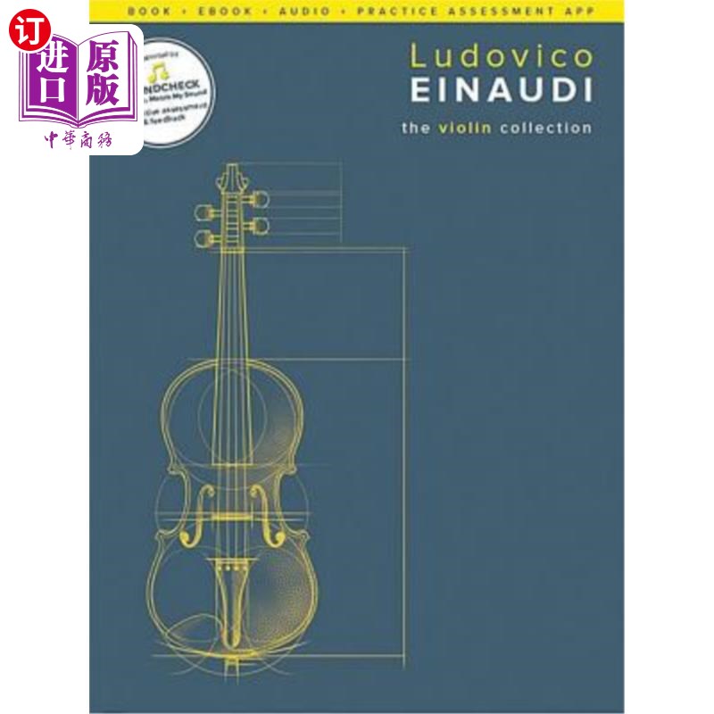 海外直订Ludovico Einaudi - The Violin Collection: Book + eBook + Audio + Practice Assess Ludovico E