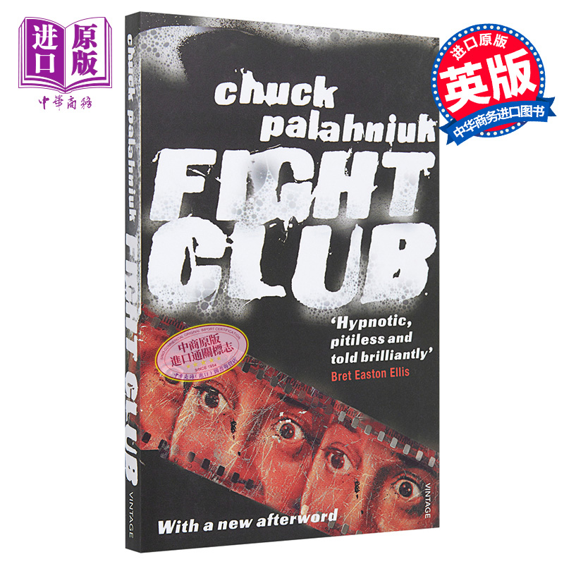 现货【中商原版】英文原版 Fight Club搏击俱乐部英文版 Chuck Palahniuk