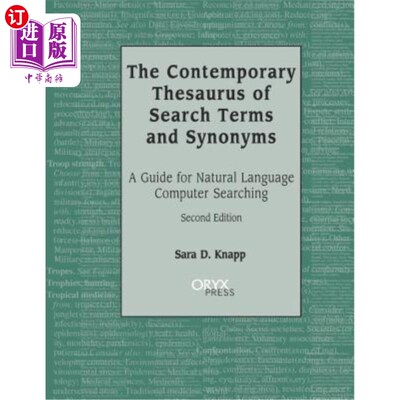 海外直订The Contemporary Thesaurus of Search Terms and Synonyms 搜索词和同义词的当代同义词典