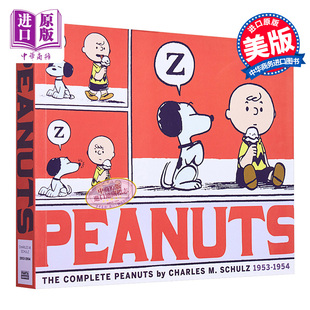 Complete Peanuts1953 中商原版 预售 1954 史努比漫画花生系列 漫画 第2卷The 英文原版
