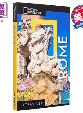 国家地理旅行者 罗马 第5版 National Geographic Traveler Rome 英文原版 Michael Brouse 旅游指南 【中商原版】