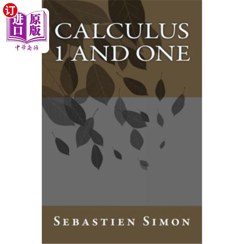 海外直订Calculus 1 and One 微积分1和1