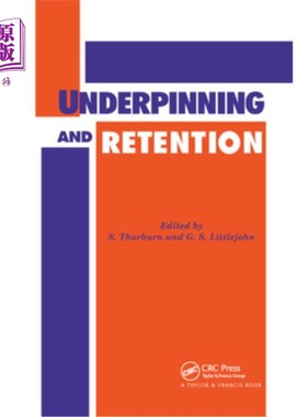 海外直订Underpinning and Retention 支撑和固位