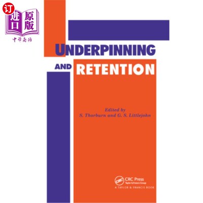 海外直订Underpinning and Retention 支撑和固位