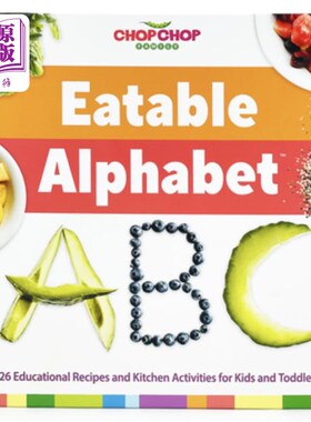 海外直订Chopchop Eatable Alphabet 可食用的字母表