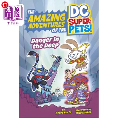 海外直订Danger in the Deep 深海危险