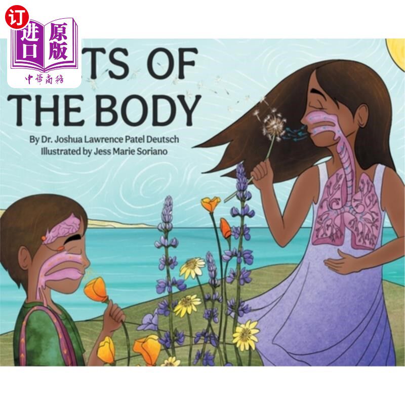 海外直订Parts of the Body 身体的各个部位