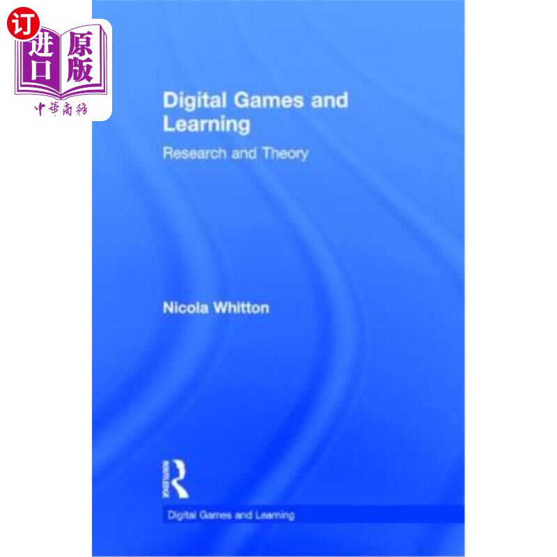 海外直订Digital Games and Learning: Research and Theory 数字游戏与学习:研究与理论