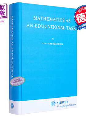 现货 作为教育任务的数学 Mathematics as an Educational Task  英文原版 Hans Freudenthal【中商原版】