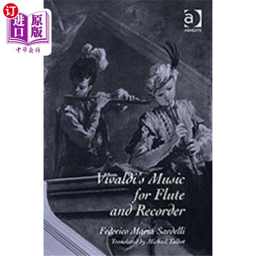 海外直订Vivaldi's Music for Flute and Recorder 维瓦尔第长笛与竖笛音乐