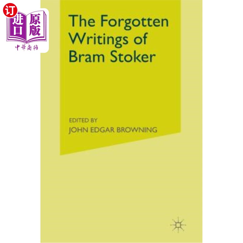 海外直订The Forgotten Writings of Bram Stoker 布莱姆·斯托克被遗忘的作品