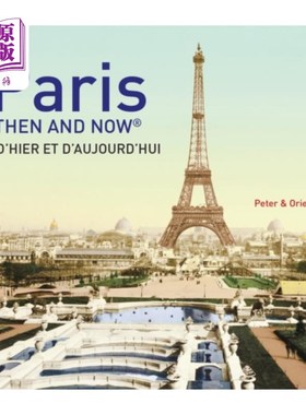 海外直订Paris Then and Now (R) 巴黎的过去和现在(右)