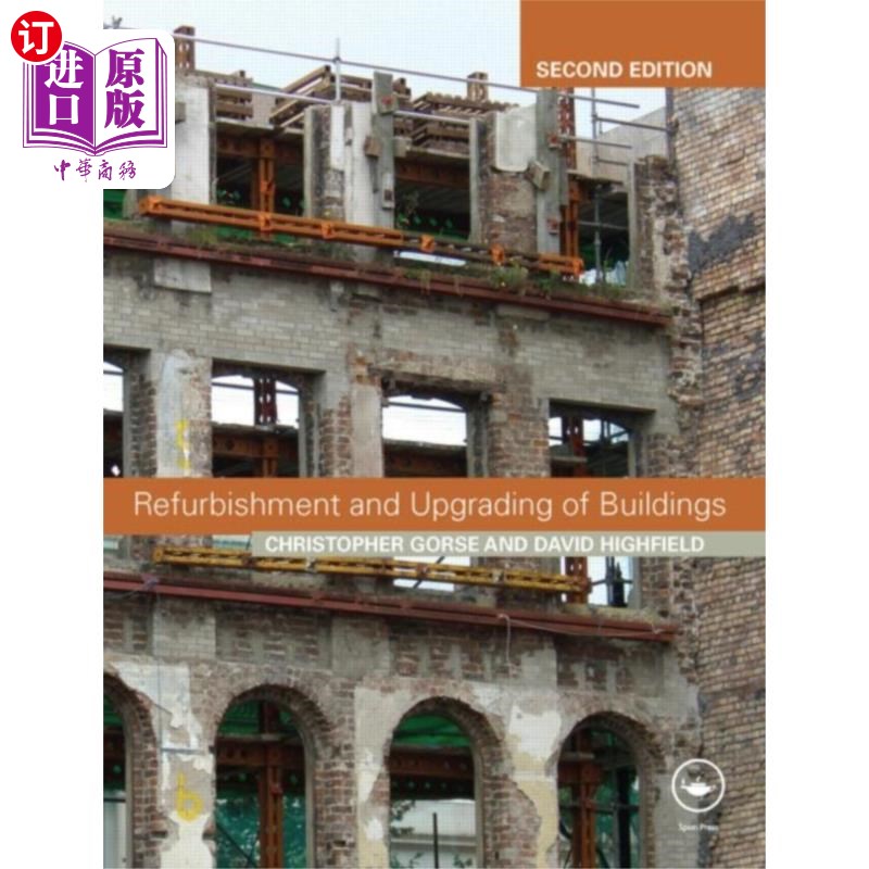 海外直订Refurbishment and Upgrading of Buildings 楼宇翻新及改善工程