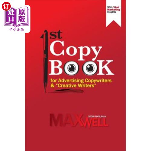 海外直订1st Copy Book for Advertising Copywriters and 