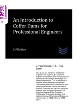 海外直订An Introduction to Coffer Dams for Professional Engineers 专业工程师围堰介绍