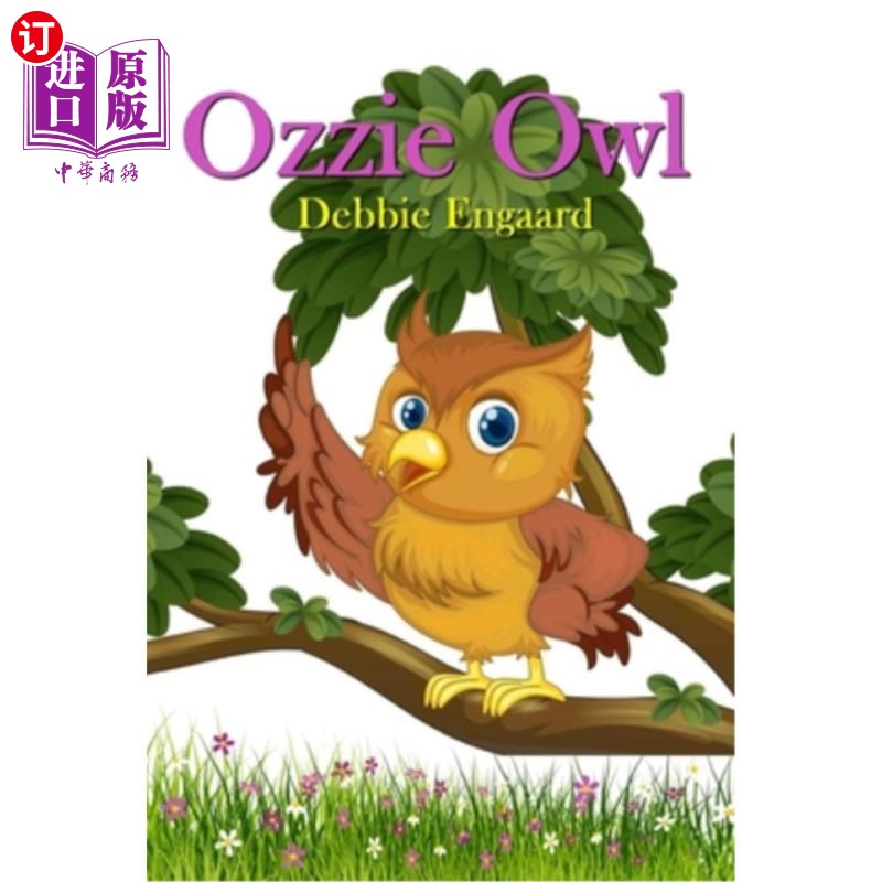 海外直订Ozzie Owl 奥兹猫头鹰