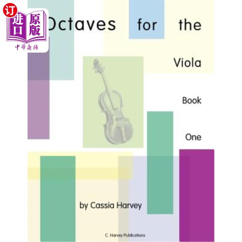 海外直订Octaves for the Viola, Book One 中提琴八度音阶，第1册
