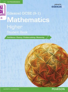 海外直订Edexcel GCSE (9-1) Mathematics: Higher Student B... eddexcel GCSE(9-1)数学:高等学生教材