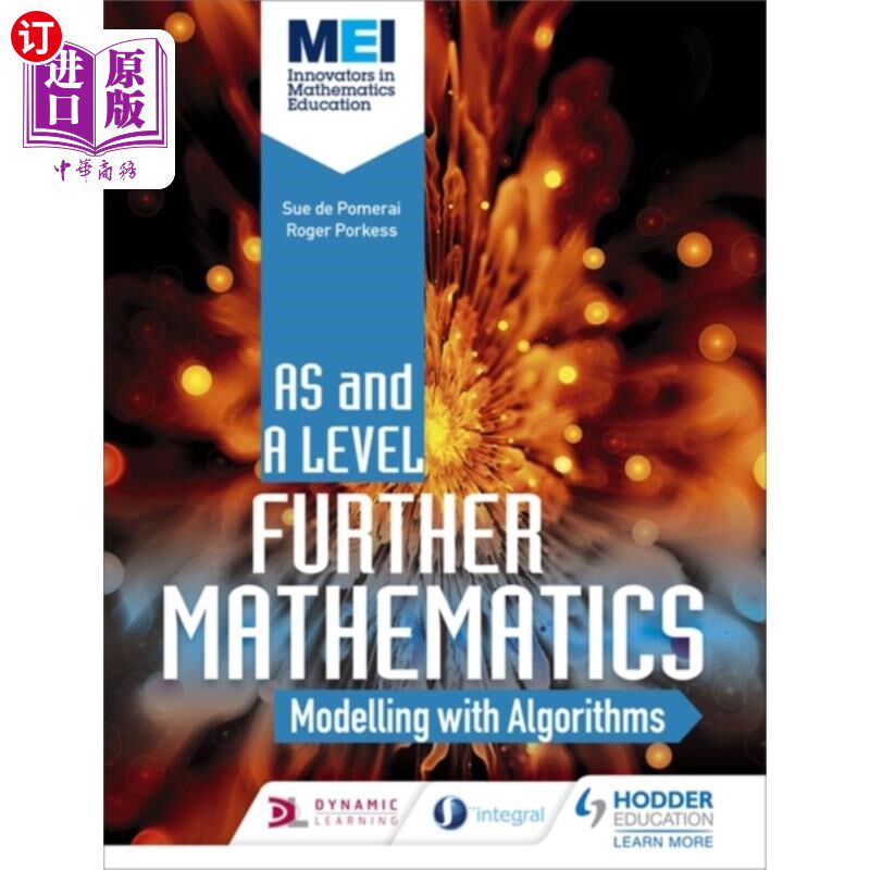 海外直订MEI Further Maths: Modelling with Algorithms MEI进一步数学:建模与算法
