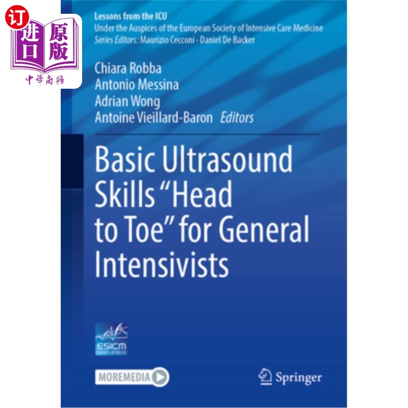 海外直订医药图书Basic Ultrasound Skills "Head to Toe" for General Intensivists 基本超声技能“从头到脚”一般重症医师