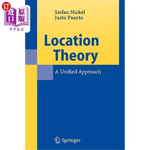 海外直订Location Theory: A Unified Approach 区位理论:一种统一的方法